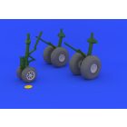 Eduard B-29 wheels (REVELL)