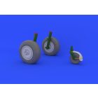 Eduard Ju 88 wheels late (DRAGON)