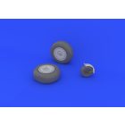 Eduard Ju 88 wheels late (DRAGON)