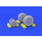 Eduard F-4C wheels (ACADEMY)