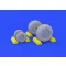 Eduard F-4C wheels (ACADEMY)
