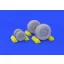 Eduard F-4C wheels (ACADEMY)