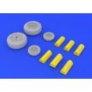 Eduard F-4C wheels (ACADEMY)