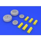 Eduard F-4C wheels (ACADEMY)