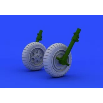   Eduard Fw 190 wheels early for Eduard műgyanta repülő kiegészítő