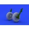 Eduard Fw 190 wheels early for Eduard műgyanta repülő kiegészítő