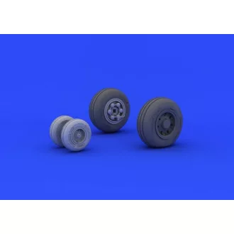   Eduard Tornado IDS wheels for Revell műgyanta repülő kiegészítő