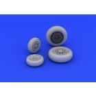 Eduard F-104 undercarriage wheels late (HASEGAWA)