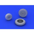Eduard P-39 wheels early (EDUARD)