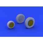Eduard P-39 wheels late (EDUARD)