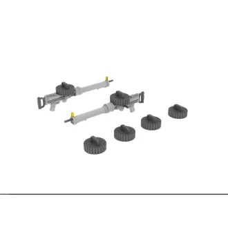 Eduard Lewis Mk.II WWI gun műgyanta repülő kiegészítő