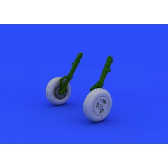   Eduard Spitfire Mk.XVI wheels-3 spoke for Eduar műgyanta repülő kiegészítő