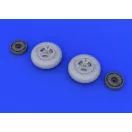 Eduard Spitfire Mk.XVI wheels-3 spoke for Eduar műgyanta repülő kiegészítő