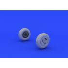 Eduard Spitfire Mk.XVI wheels - 3 spoke (EDUARD)