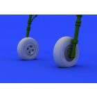 Eduard Hurricane Mk.I wheels (AIRFIX)