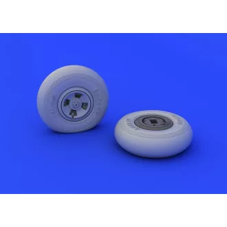   Eduard Hurricane Mk.I wheels for Airfix műgyanta repülő kiegészítő