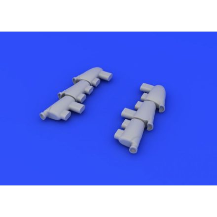 Eduard Hurricane Mk.I exhaust stacks (AIRFIX)