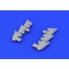 Eduard Hurricane Mk.I exhaust stacks (AIRFIX)