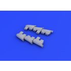 Eduard Hurricane Mk.I exhaust stacks (AIRFIX)