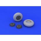 Eduard Ju 88A wheels early (ICM)