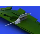 Eduard Bf 109 cannon pods for Eduard műgyanta repülő kiegészítő
