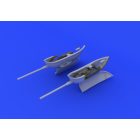 Eduard Bf 109 cannon pods (EDUARD)