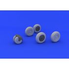 Eduard MiG-31 wheels (AMK)