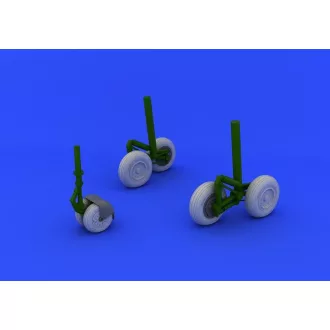   Eduard MiG-31 wheels for AMK műgyanta repülő kiegészítő