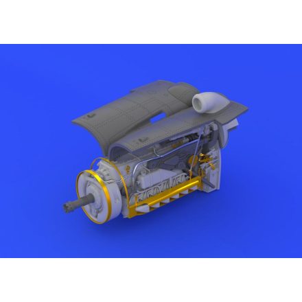 Eduard Bf 109G-6 engine & fuselage guns (EDUARD)