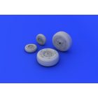 Eduard F-4J wheels (ACADEMY)