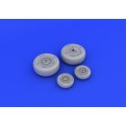 Eduard F-4J wheels (ACADEMY)