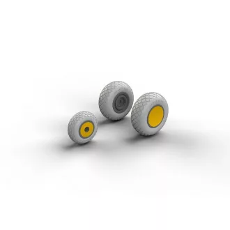   Eduard P-38 wheels for Academy műgyanta repülő kiegészítő