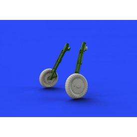 Eduard Bf 109G-6 wheels