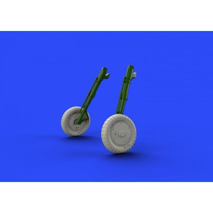 Eduard Bf 109G-6 wheels