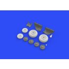 Eduard MiG-23BN wheels (Trumpeter)