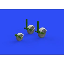 Eduard Meteor F.8 wheels (Airfix)