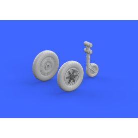 Eduard Bf 109F wheels (Eduard)