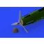 Eduard Bf 109F propeller EARLY for Eduard műgyanta repülő kiegészítő