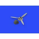 Eduard Bf 109F propeller EARLY for Eduard műgyanta repülő kiegészítő