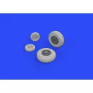 Eduard F-14A wheels for Tamiya műgyanta repülő kiegészítő