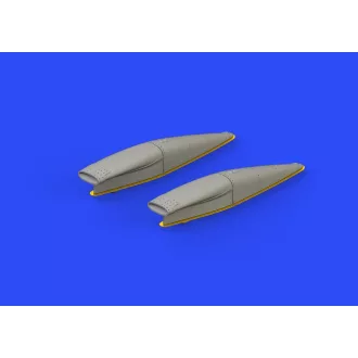   Eduard Crusader air intakes for Hasegawa műgyanta repülő kiegészítő