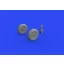Eduard Ki-61-Id wheels for Tamiya műgyanta repülő kiegészítő