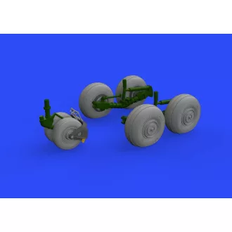   Eduard SU-34 wheels for Hobby Boss műgyanta repülő kiegészítő