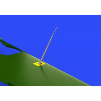   Eduard Luftwaffe FuG 16 antennas műgyanta repülő kiegészítő