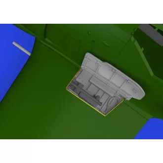   Eduard Fw 190A wingroot gun bays for Eduard műgyanta repülő kiegészítő