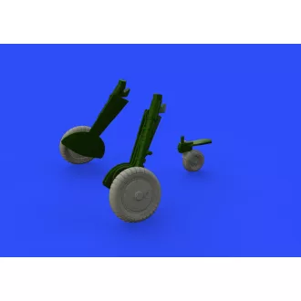   Eduard Bf 109G-6 wheels for Tamiya műgyanta repülő kiegészítő