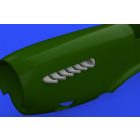 Eduard P-51D exhaust stacks (Eduard)