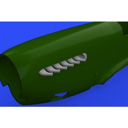 Eduard P-51D exhaust stacks (Eduard)