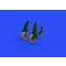 Eduard P-51D wheels oval tread (Eduard)