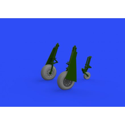 Eduard P-51D wheels cross tread (Eduard)